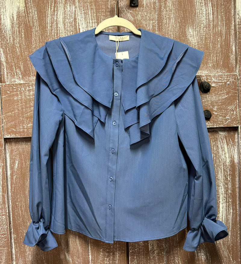 BLUSA AZUL