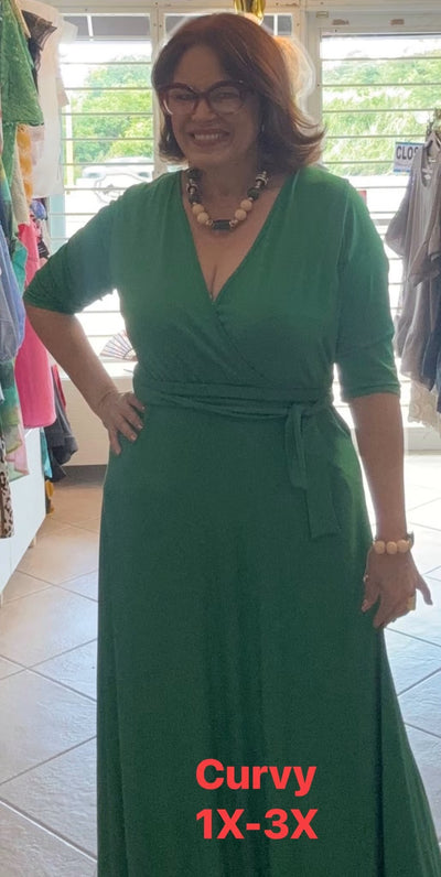 Vestido talla curvy / plus  (One size / 1X-3X )